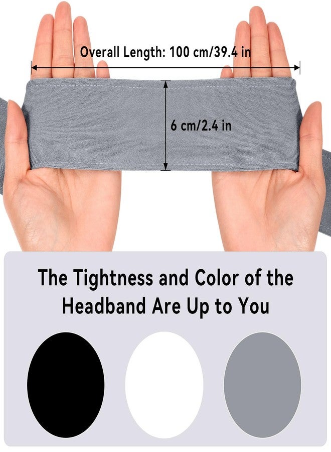 JOLYEAK 6 Pcs Head Tie Headbands,Ninja Headband,Tie Up Sweatband for Yoga Tennis Basketball, Running, Workout Athletics - Image 2